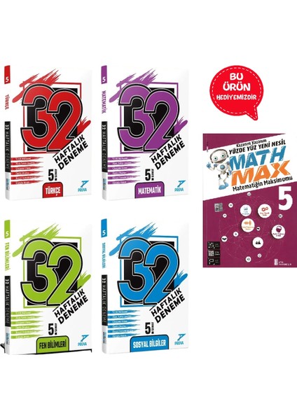 5.sınıf 32 Haftalık Deneme Seti
