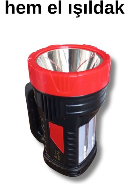 Ultra Güçlü 3000 Metre Mesafeli 8 Saat Çalışma SÜRELI5W El Feneri Projektör GK-6608 indirimleri