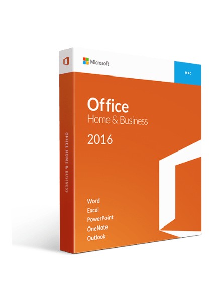 Office 2016 Home And Business Macos Ömür Boyu Elektronik Lisans (Mail Adresinize Kayıt)