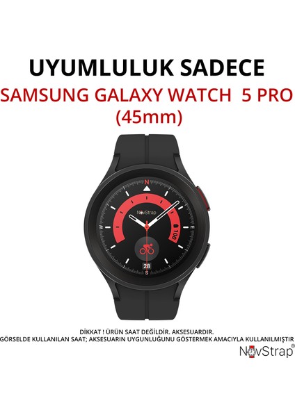 Samsung Galaxy Watch 5 Pro 45MM ile Uyumlu Ekran Koruyucu 9h Temperli Cam Uygulama Aparatlı fiyatları