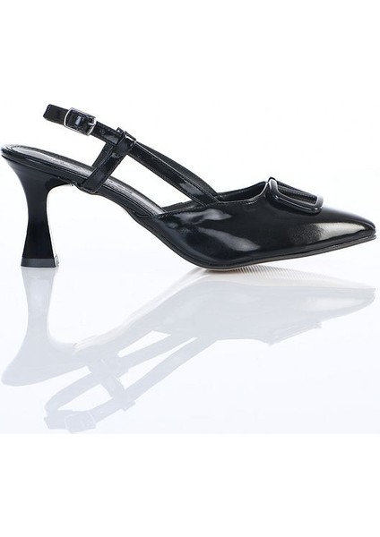 Kemerli V Toka Detaylı Krem Abiye Topuklu Ayakkabı indirimleri