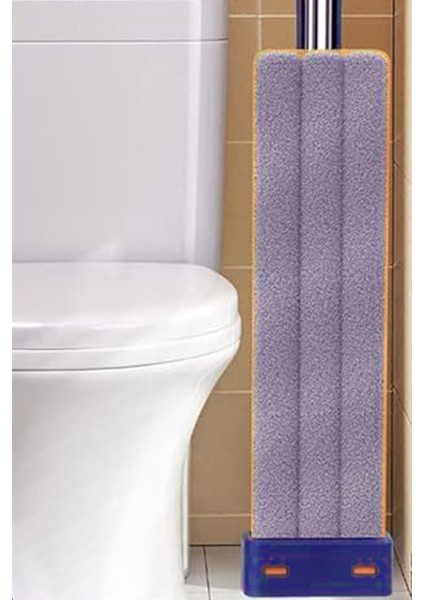 2 Adet Yedek Bez - Kendinden Sıkmalı Mop Kova Seti Yedek Bezi - Mikrofiber Yedek Bez
