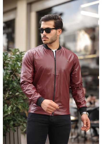 Erkek Yeni Sezon Deri Ceket modelleri