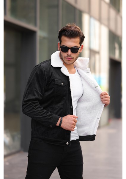 Kadife Içi Kürklü Ceket modelleri