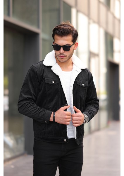 Kadife Içi Kürklü Ceket fırsatları