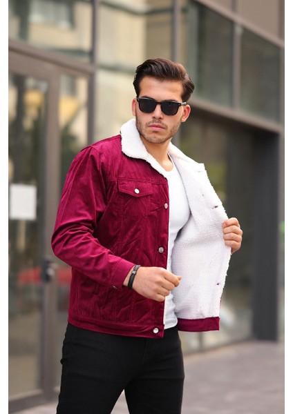 Kadife Içi Kürklü Ceket modelleri