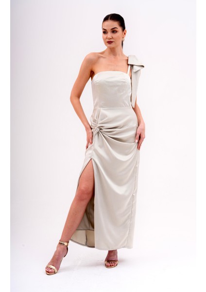 Önden Yırtmaçlı Tasarım Abiye fiyatları