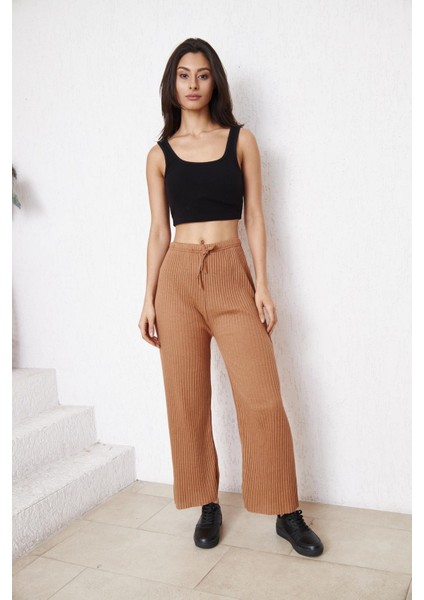 Kadın Fitilli Rahat Pantolon&eşofman Gündelik