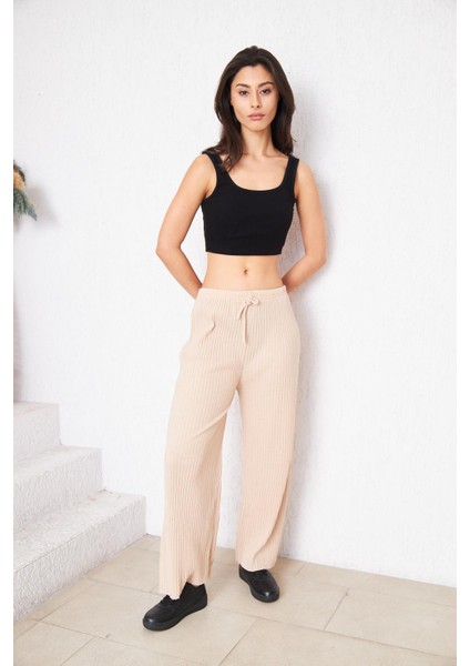 Kadın Fitilli Rahat Pantolon&eşofman Gündelik indirimleri
