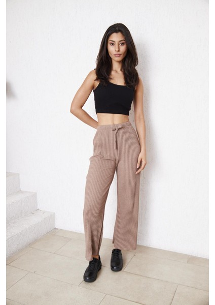 Kadın Fitilli Rahat Pantolon&eşofman Gündelik