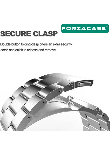 Haylou LS12 (Rs4) / LS10 (Rt2) Için Metal Kordon Kayış - FC141 modelleri