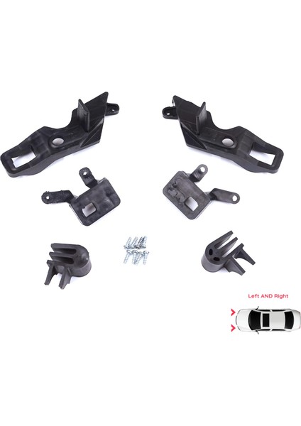 BHL582 Citroen C Elysee Dd 2017-2024 Makyajlı Kasa 9817298480 Için Sağ Sol Ön Far Ayak Tamir Seti fiyatları