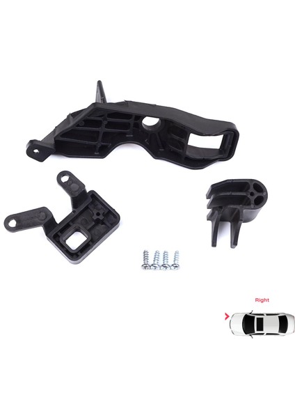 BHL582-2 Citroen C Elysee Dd 2017-2024 Makyajlı Kasa 9817297880 Için Sağ Ön Far Ayak Tamir Seti