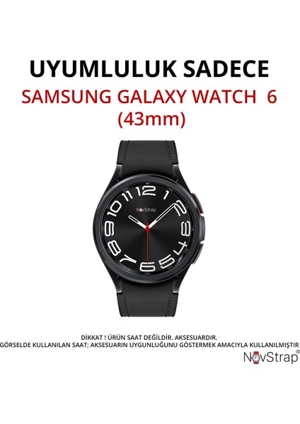 Samsung Galaxy Watch 6 Classic 43MM ile Uyumlu Ekran Koruyucu Temperli Cam Uygulama Aparatı fiyatları