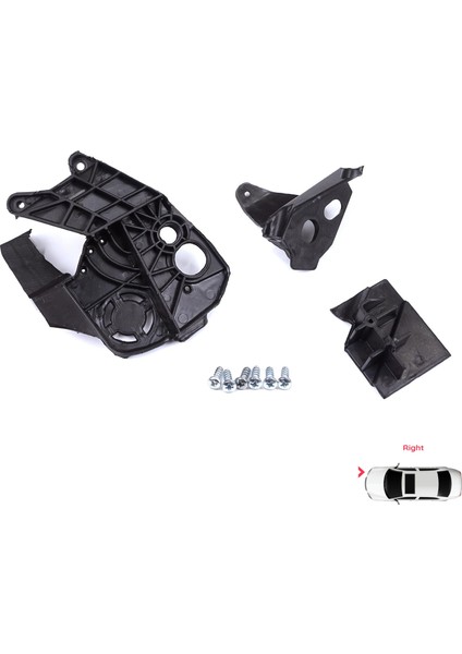 BHL584-2 Peugeot 3008 5008 Mk2 2016-2024 9814255780 Için Sağ Ön Far Ayak Tamir Seti