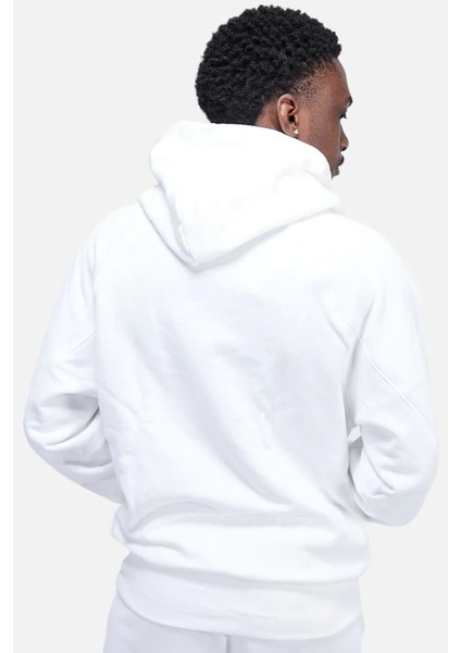 Air French Terry Hoodie Kapüşonlu Sweatshirt Oversize Beyaz fiyatları