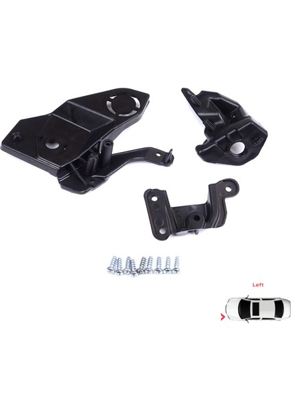 BHL581-1 Peugeot 208 E-208 Mk2 P21 2008 E-2008 Mk2 P24 2019-ON 1656169580 Için Sol Ön Far Ayak Tamir Seti