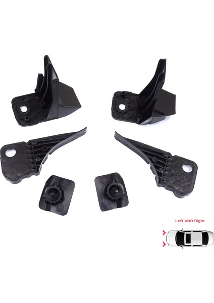 BHL585 Ford Focus Mk4 C519 Hn Hm Hp 2018-ON JX7B13W030CE JX7B13W029CE Için Sağ Sol Ön Far Ayak Tamir Seti