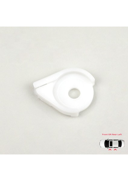 BWR1060-1 Hyundai Accent 1994-On 82403-0U010 İçin Ön veya Arka Sol Kapı Cam Kriko Tamir Köşe Makara Yuvası