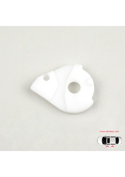 BWR1060-1 Hyundai Accent 1994-On 82403-0U010 İçin Ön veya Arka Sol Kapı Cam Kriko Tamir Köşe Makara Yuvası