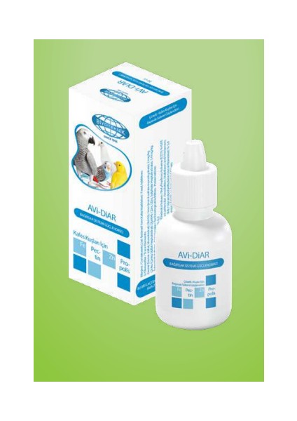 Avi Diar Kafes Kuşlar Için Vitamin Güçlendirici 30 ml