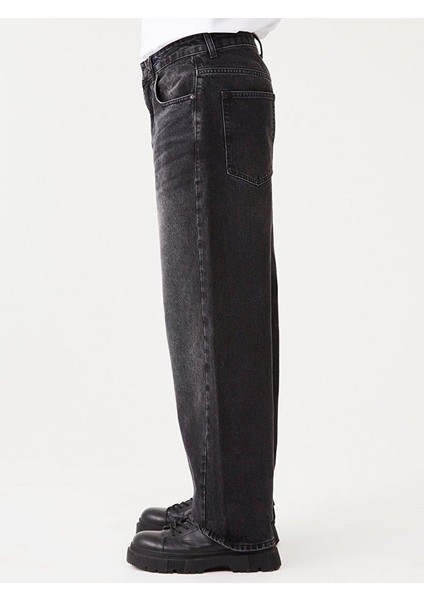 Ltb Ivo Retro Nıght High Rise Loose Geniş Paça Jean Pantolon 10095163515798 fırsatları