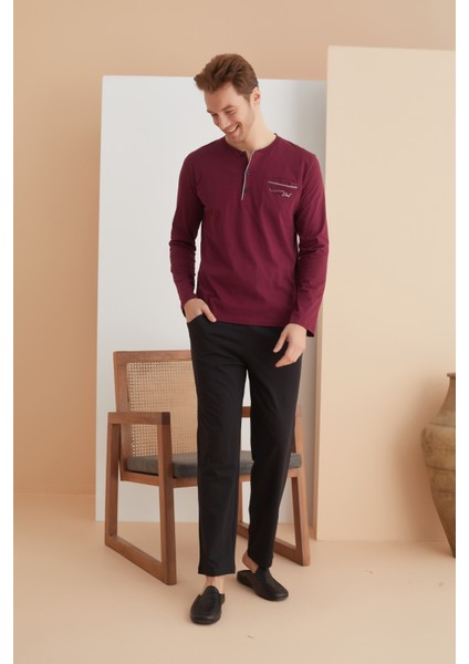 Elitepoint Erkek Düğmeli Yaka Pijama Takımı 1250 fiyatları