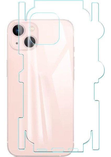 iPhone 12 ile Uyumlu Hydrogel Esnek Yan ve Arka Kapak Koruma Filmi - FC539