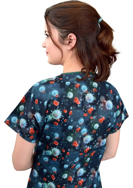 Virüs Desenli Master Likralı Alt Üst Takım fiyatları