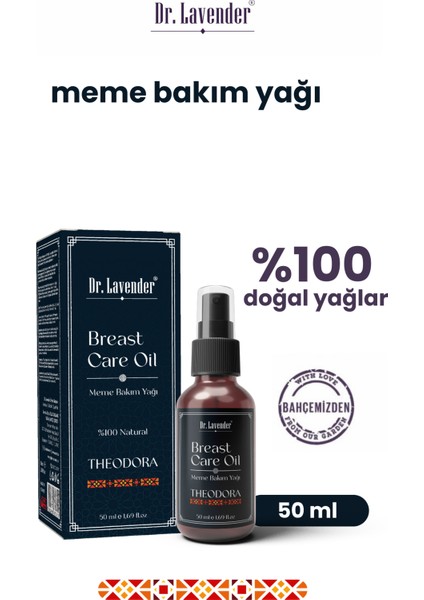 Doğal Bitki Özlü Meme Bakım Yağı 50 ml