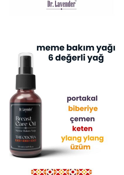 Doğal Bitki Özlü Meme Bakım Yağı 50 ml