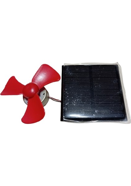 Güneş Enerjisi ile Çalışan Dc Motor ve Pervane Yenilenebilir Enerji Deney Seti