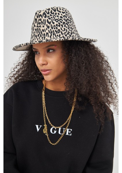 Vogue Yazı Baskılı Bisiklet Yaka Içi Polar Oversize Kesim Siyah Sweatshirt fiyatları