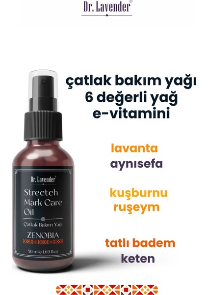 Lavanta Yağlı Çatlak Bakım Yağı Cilt Bakım Yağı 50 ml