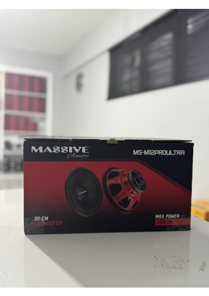 MS-M12PRO Ultra 30CM Subwoofer 400RMS
