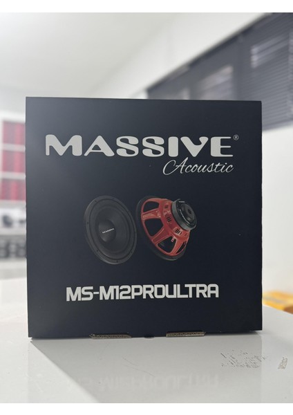MS-M12PRO Ultra 30CM Subwoofer 400RMS