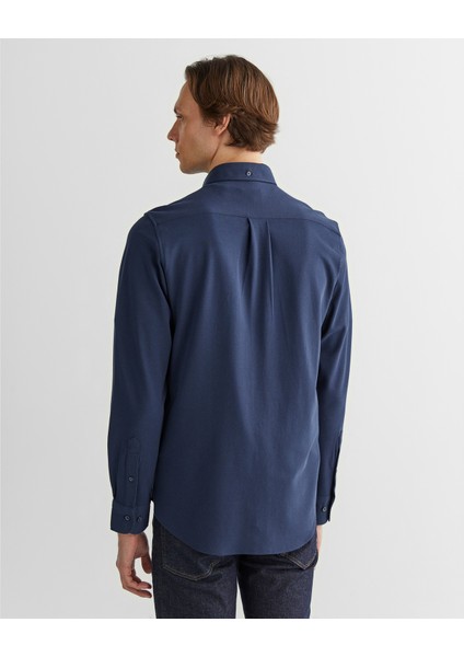 Erkek Lacivert Regular Fit Çizgili Gömlek 3824365T.410 fiyatları