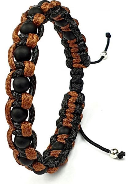 mat oniks taşlı el isi doğal taş bileklik