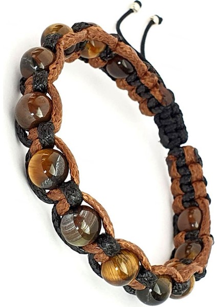 Kaplan gözü taşlı el isi doğal taş bileklik fiyatları