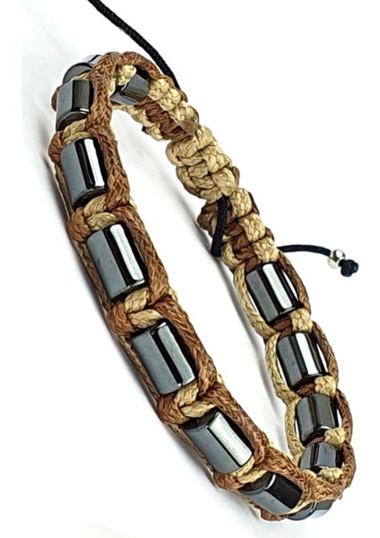 Hematit taşlı el işi şambala bileklik fiyatları