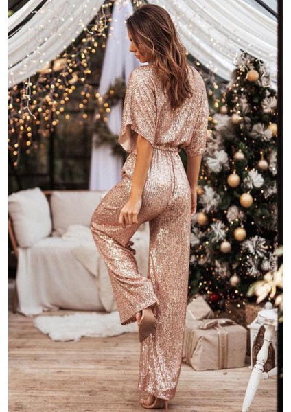 Kadın Bej Kemerli Tasarım Tulum NBEMP2350 modelleri