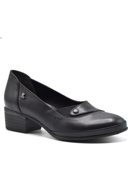 Venüs 2312515K Kısa Topuk Ortopedik Kadın Deri Ayakkabı
