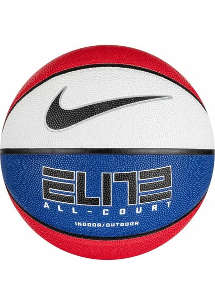 Elite All Court 8p Deflated Unisex Basketbol Topu N.100.4088.619-ÇOK Renkli