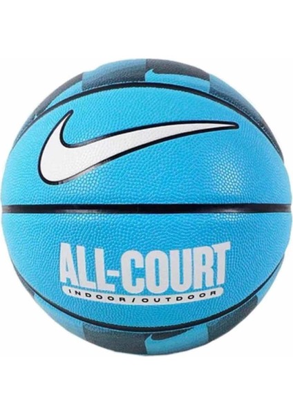 Everday All Court 8p Graphic Deflated Unisex Basketbol Topu N.100.4370.409.07-MAVİ