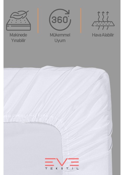 Fitted Penye Kumaş Çift Kişilik Lastikli Çarşaf modelleri