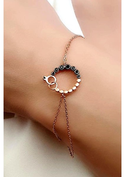 Oniks taşlı 925 ayar gümüş aşk bilekligi fiyatları