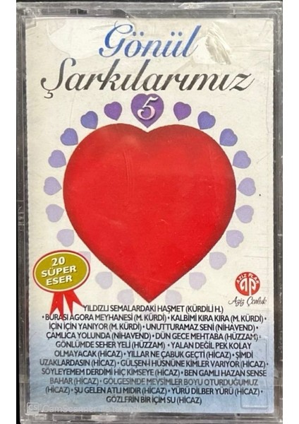 Gönül Şarkılarımız 5 Açılmamış Jelatininde Kaset