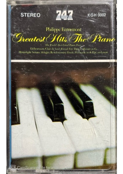 Greatest Hits The Piano Classic Kaset