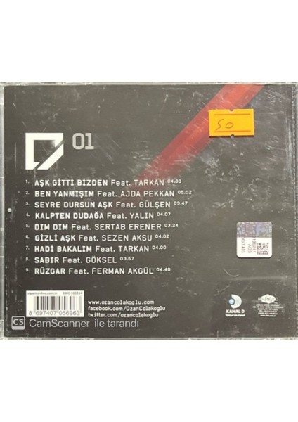 Ozan Çolakoğlu – 01 CD