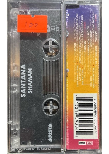 Santana Shaman Kaset